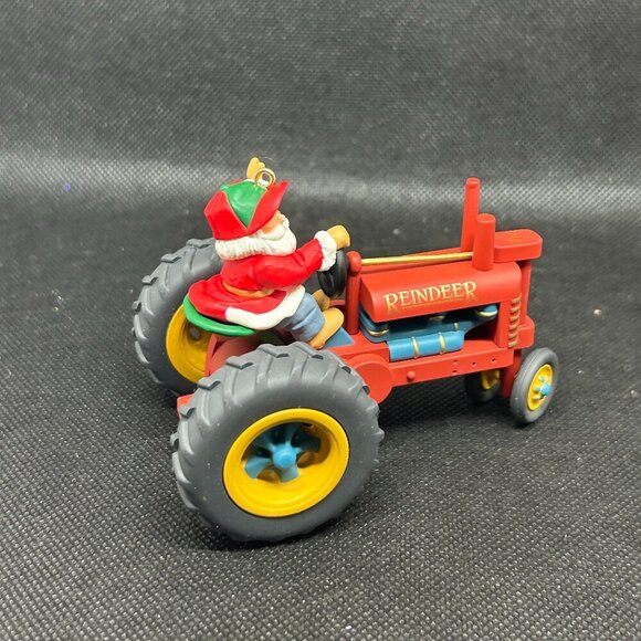 1994 Hallmark "Makin' Tractor Tracks" Keepsake ornament collectors series - Picture 2 of 2